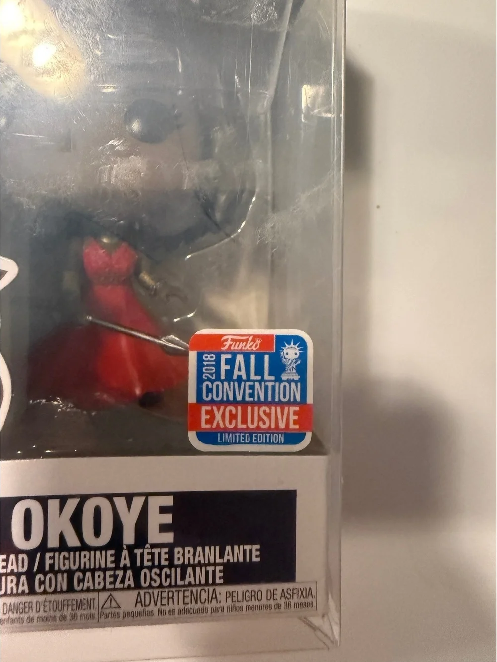 Funko Pop! Marvel Black Panther Okoye #385 2018 Fall Convention Exclusive